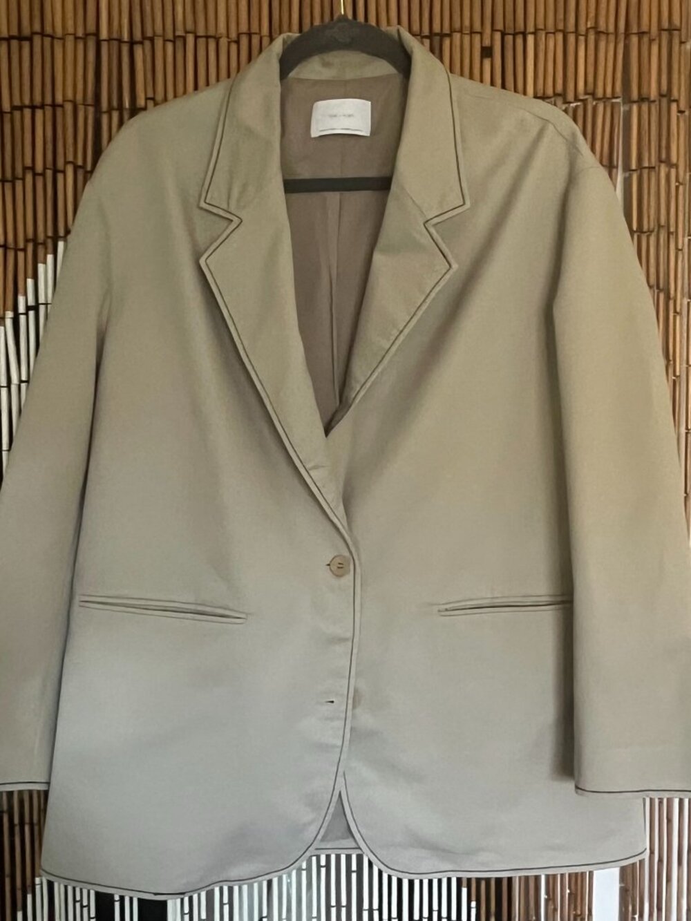 OAK+FORT Stitched Blazer -- Size M